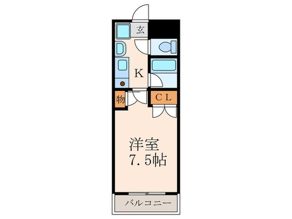 シティルーム都の物件間取画像